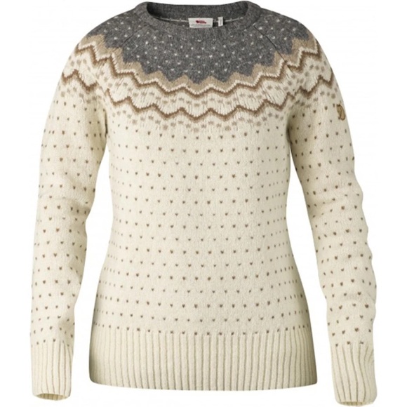 Fjallraven Sweaters - Women’s Fair Isles Style Fjallraven Övik Knit Sweater